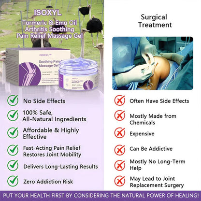 Ultimate Arthritis Pain Relief — AAOS-Approved Turmeric & Emu Oil